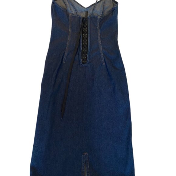 Dolce&Gabbana stretch denim dress - Picture 6 of 9